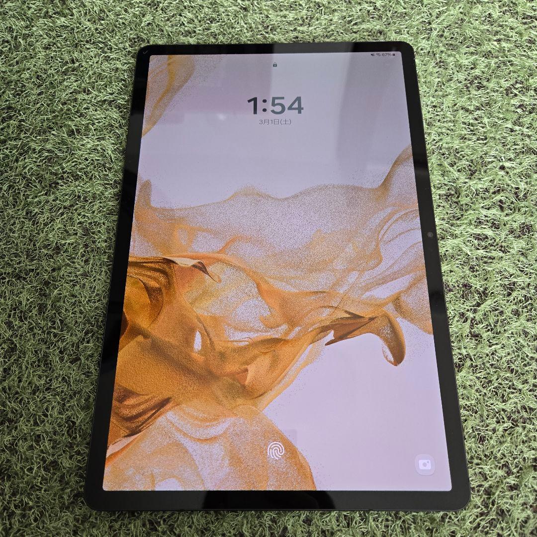 美品 Galaxy Tab S8+ 本体 キーボードカバー 箱つき タブレット