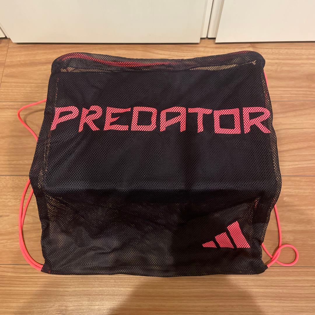 アディダス Predator シューズ シルバー/ピンク