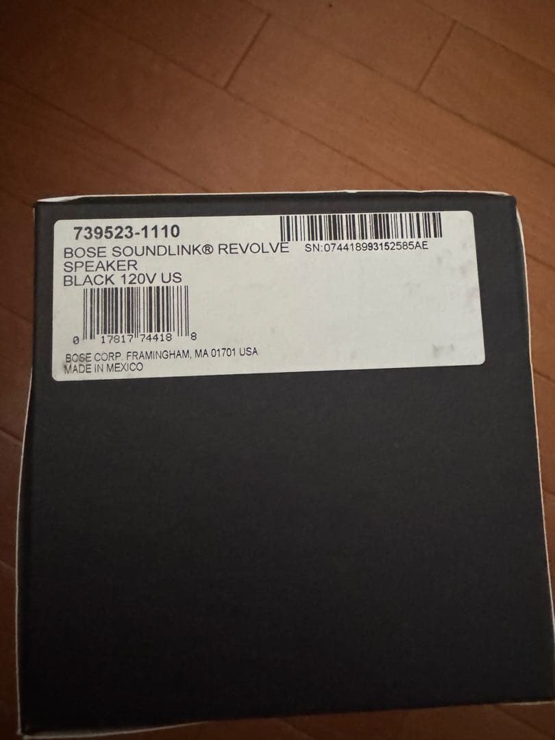 スピーカー・ウーファー BOSE soundlink revolve