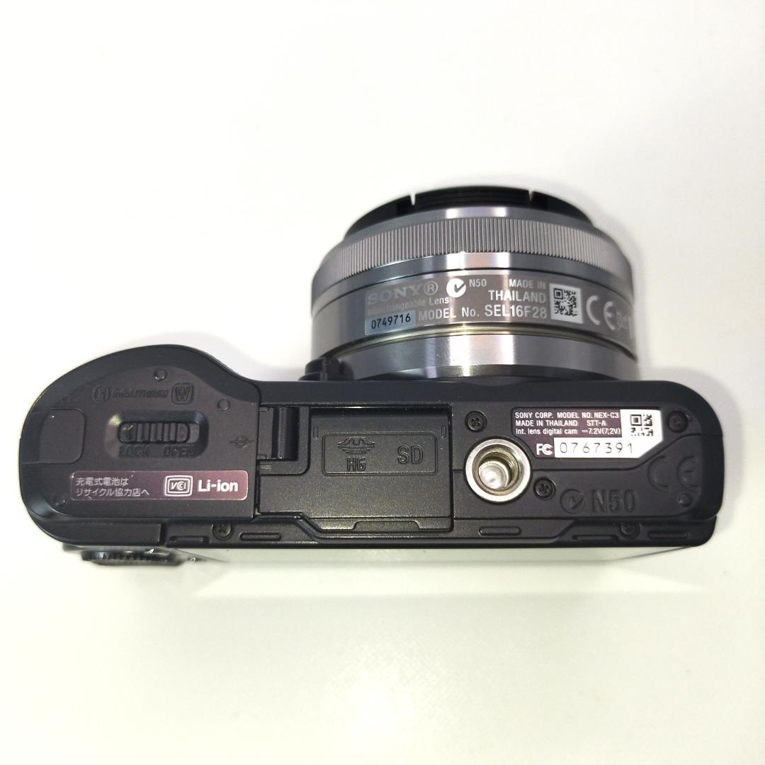 SONY ミラーレス一眼 α NEX-C3 ダブルレンズキットブラック