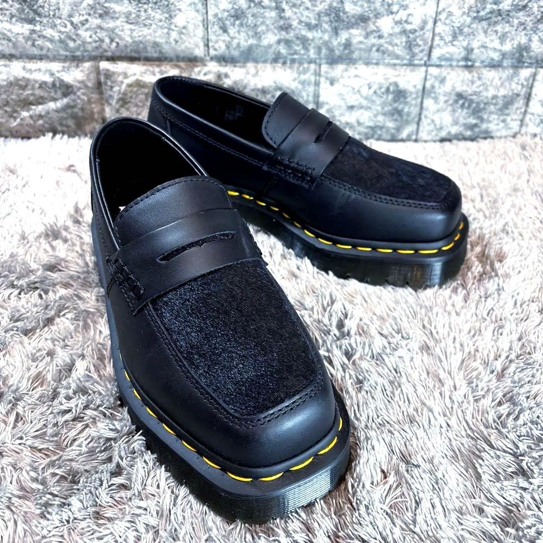 極美品❣️ドクターマーチン Penton Bex SO PNY ハラコ ローファー