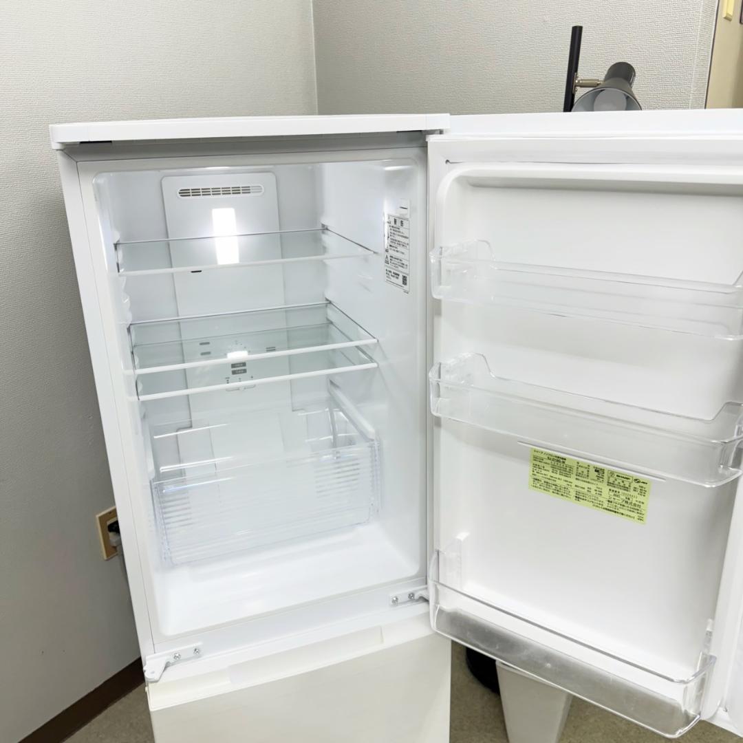 SHARP 冷蔵庫 小型 179L 2021年製 3ヶ月保証付 KR0057