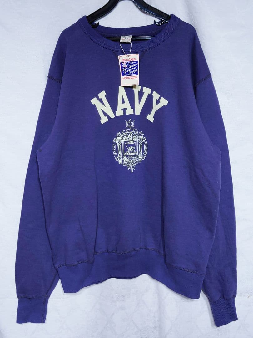 新品未使用 BUZZ RICKSON NAVY スウェット トレーナー