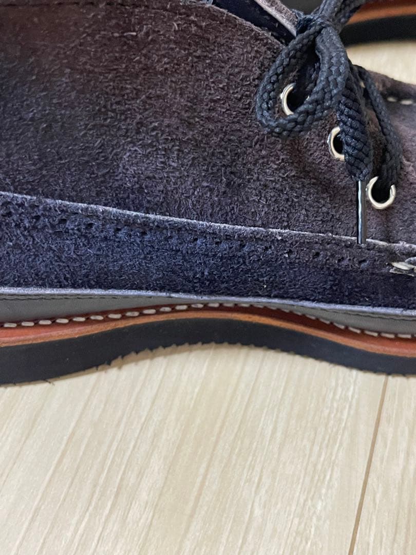 ラッセルモカシン Foober別注　チャッカブーツ　トリプルヴァンプ　US7.5