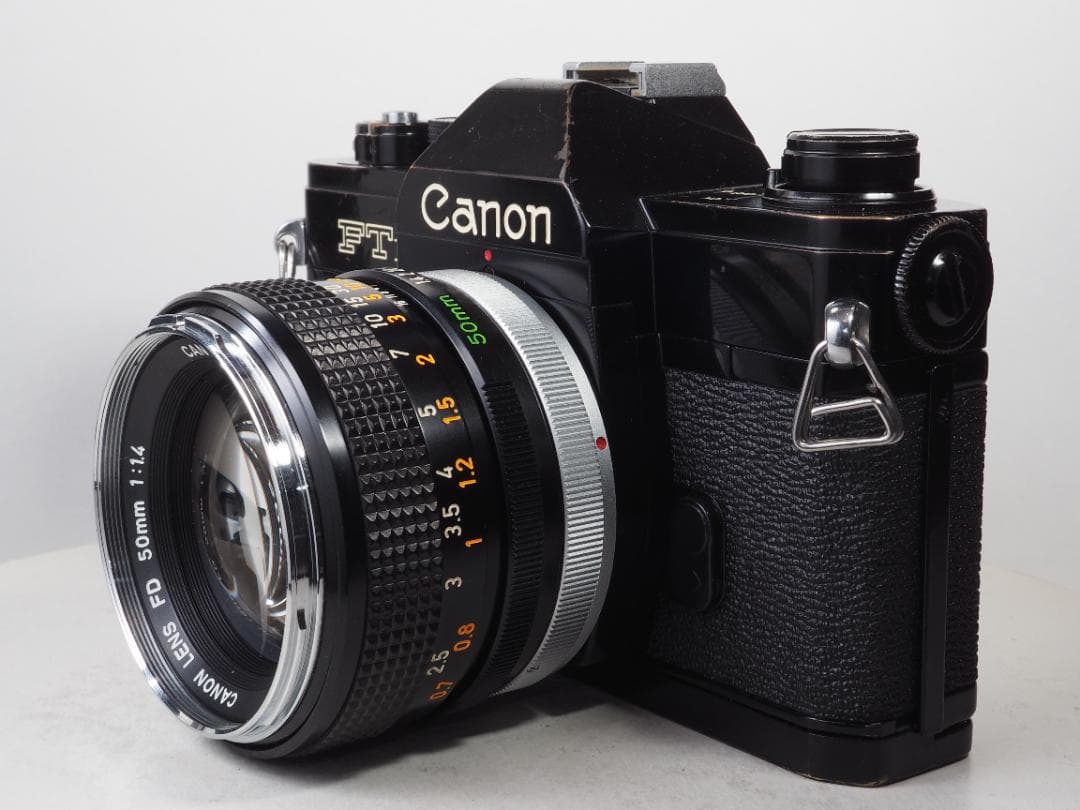 キャノン Canon FTb-N ブラック & FD 50mm F1.4 #20