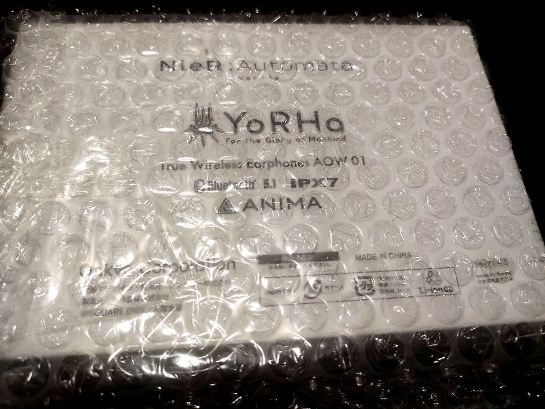 ワイヤレスイヤホン AOW01 NieR:Automata ポッドモデル　未開封