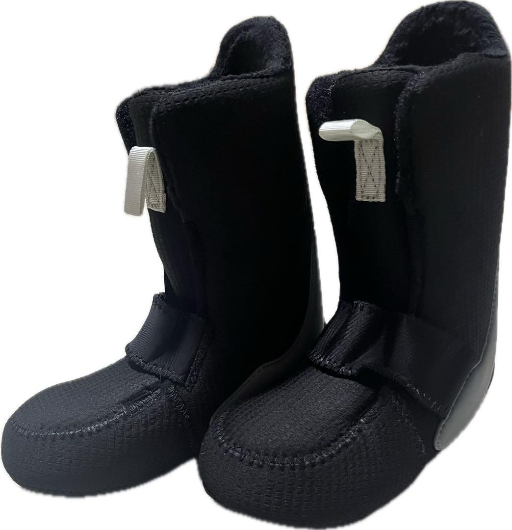 ZIPLINE スノーボードブーツ 子ども用 ブラック22㎝