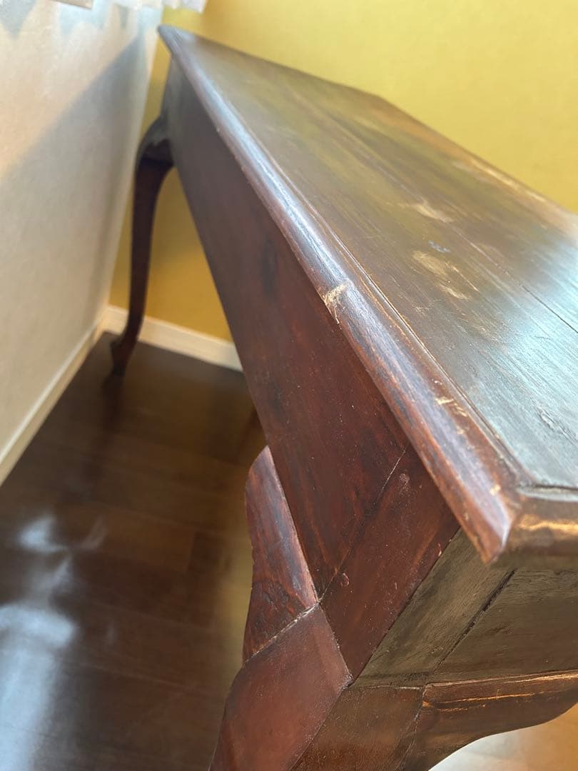 デスク　コンソールテーブル　アンティーク　アジア家具