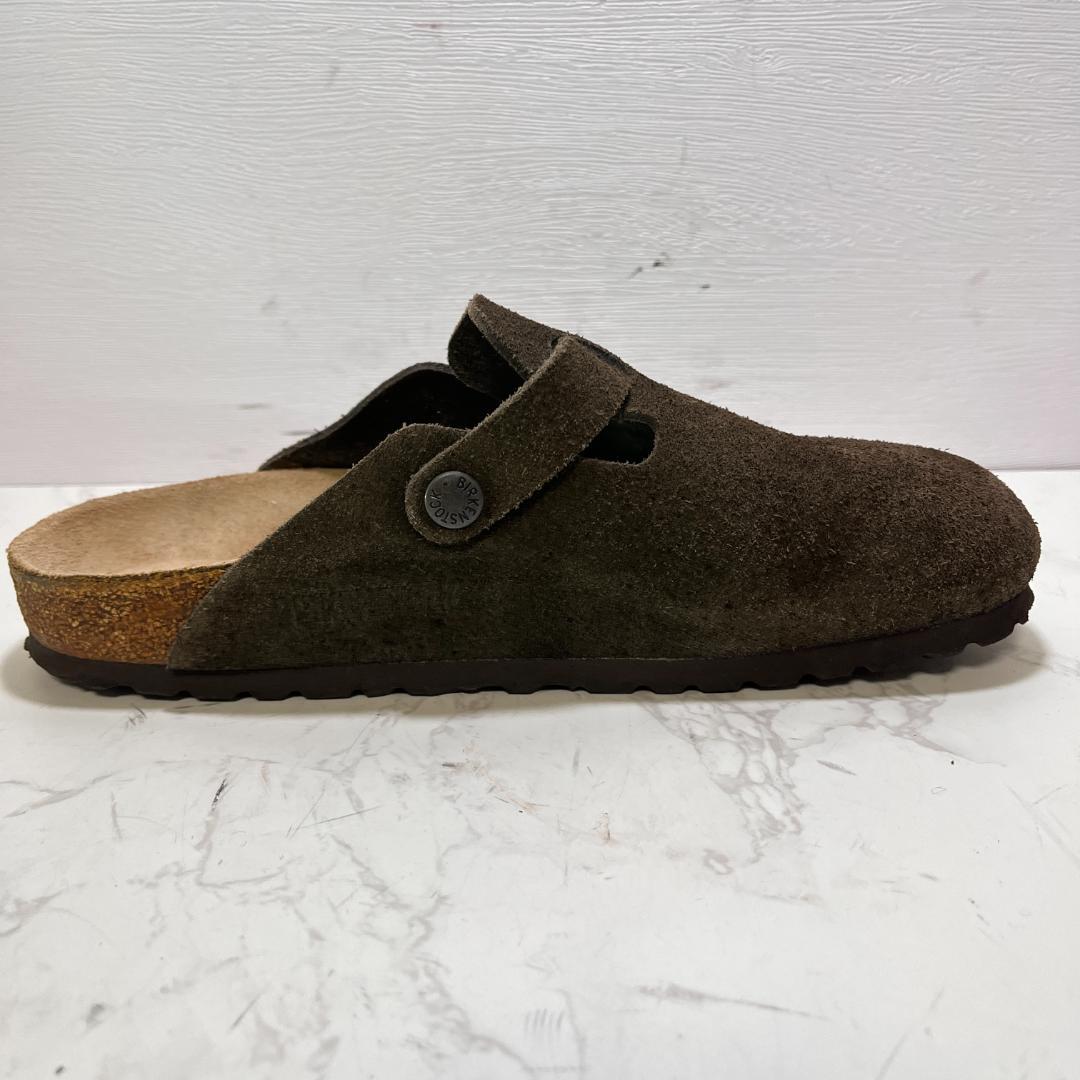 まゆたん ビルケンシュトック ボストン ブラウン 24cm ナロー幅 スウ