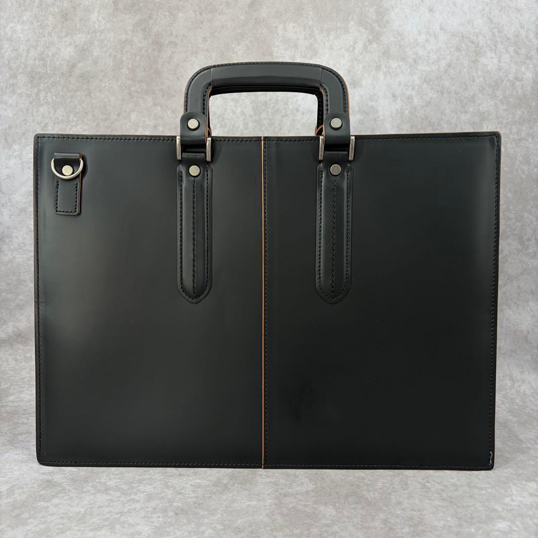 【美品✨】コンプレックスガーデンズ コタン レザー ビジネスバッグ 2WAY 黒