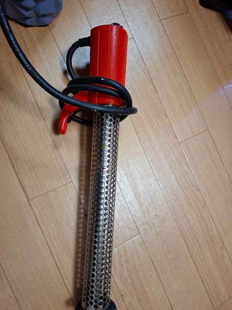 温度調整ヒーター 赤/銀