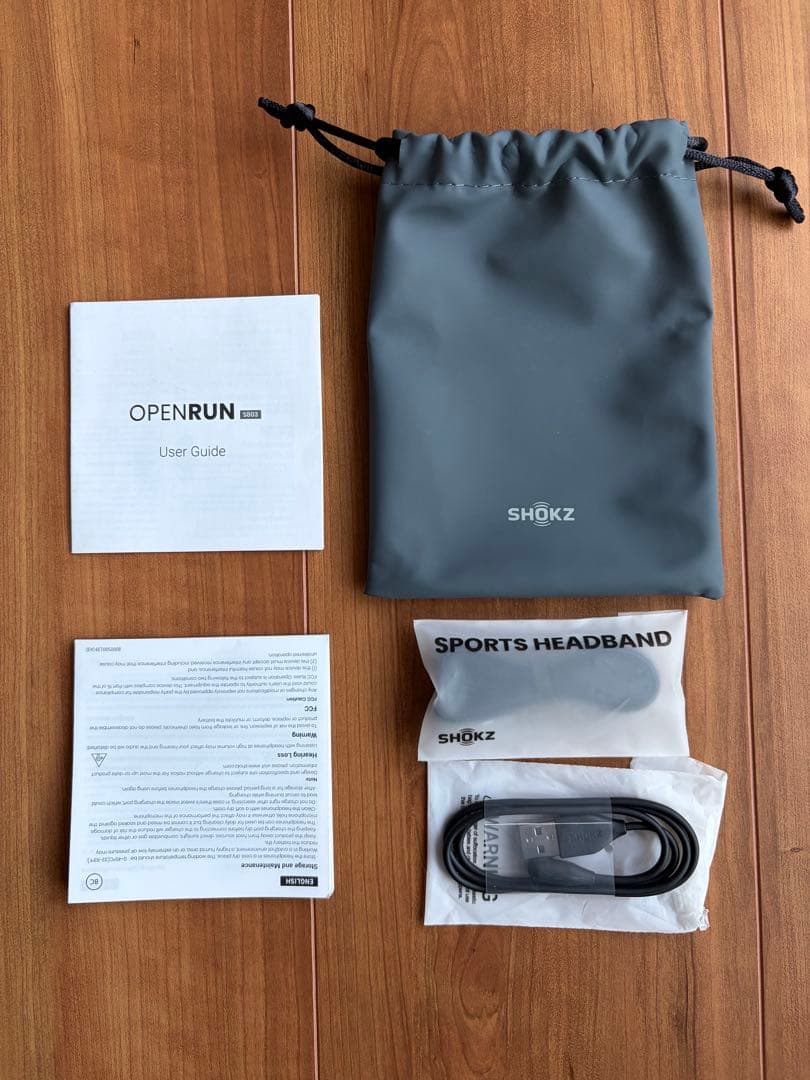 SHOKZ OPEN RUN レッド 赤