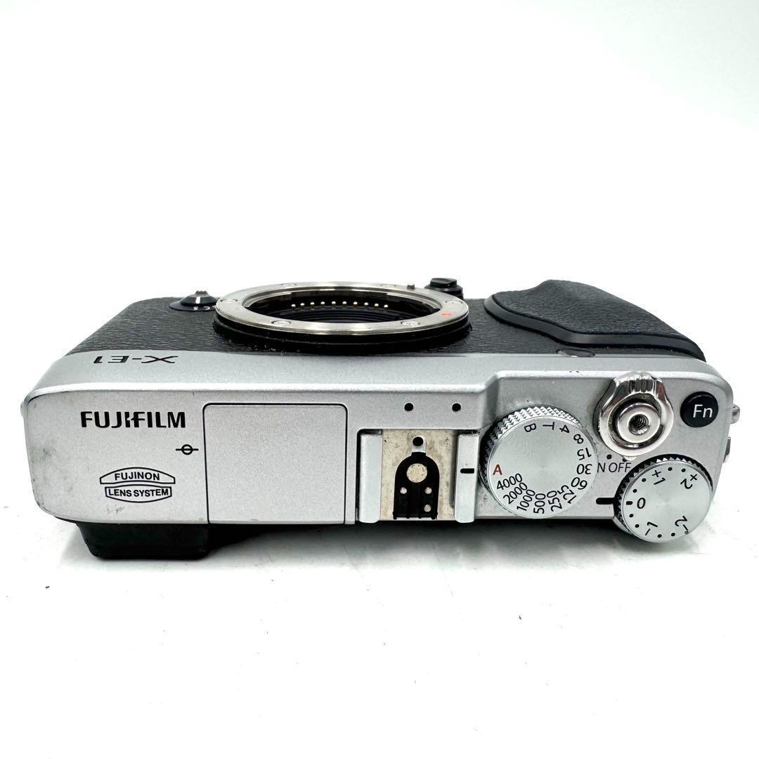 動作良好 FUJIFILM フジフィルムX-E1 ミラーレス 一眼　シルバー