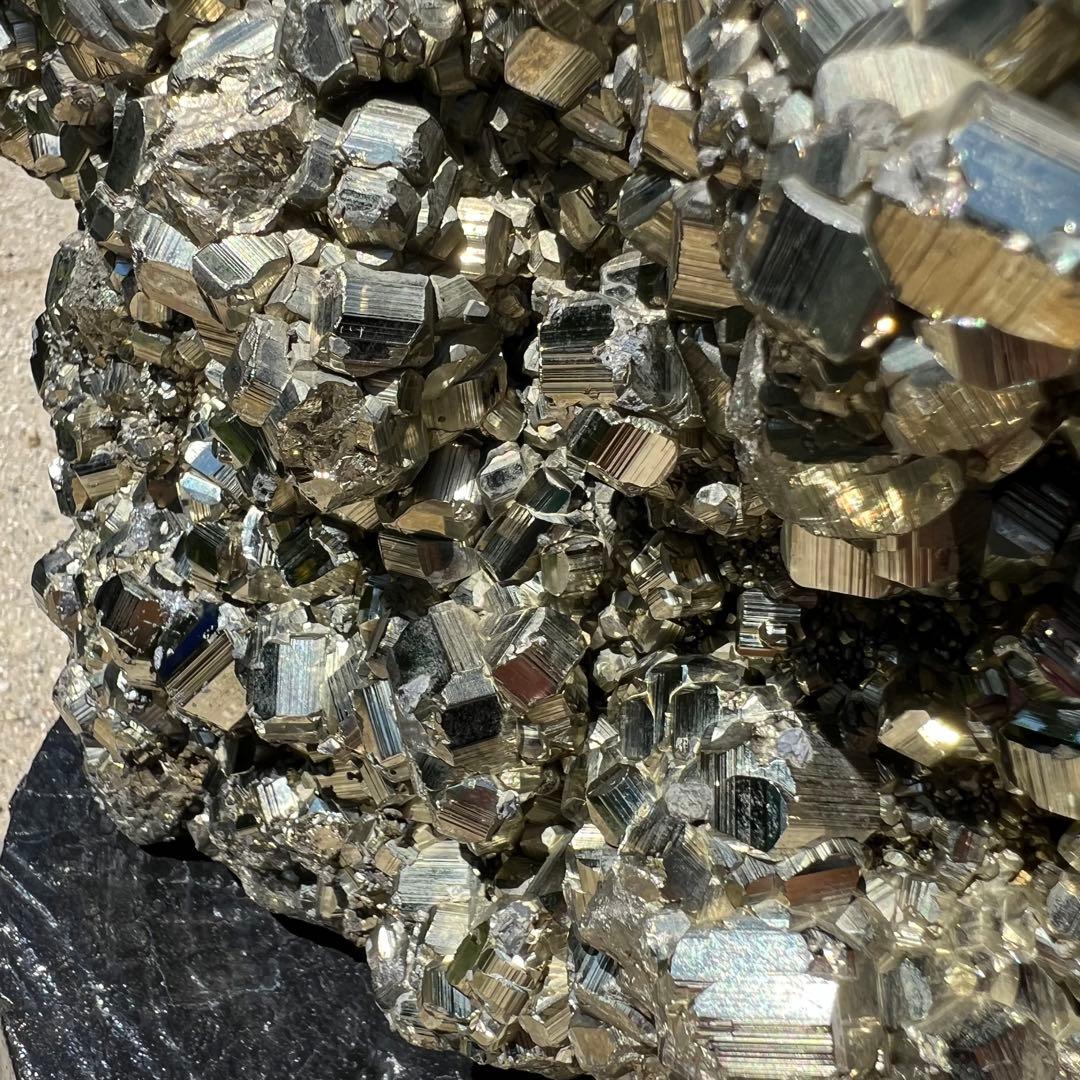 金ピカ 極大15.59kg✨ゴールドの輝き✨邪気祓い、金運招来✨パイライト 原石