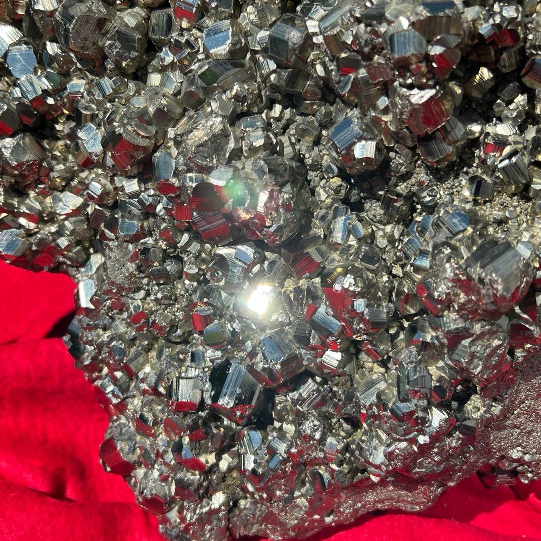 金ピカ 極大15.59kg✨ゴールドの輝き✨邪気祓い、金運招来✨パイライト 原石