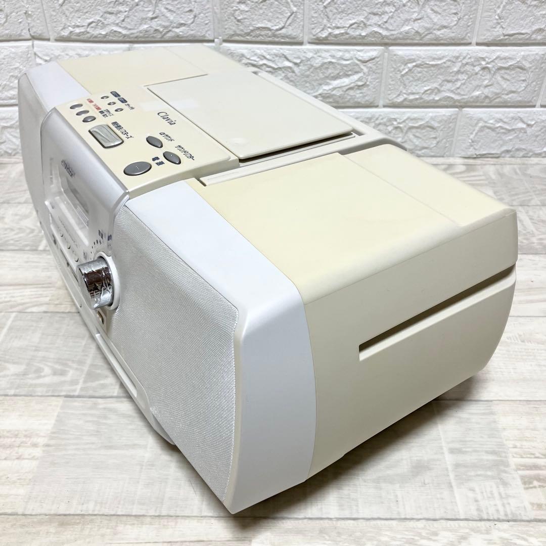 ビクター　Clavia MD CD カセットプレーヤー　RC-A2-W 録音機能