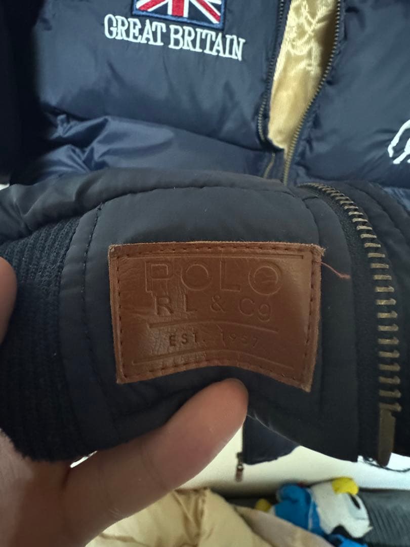 Polo by Ralph Lauren ネイビー ダウンジャケット