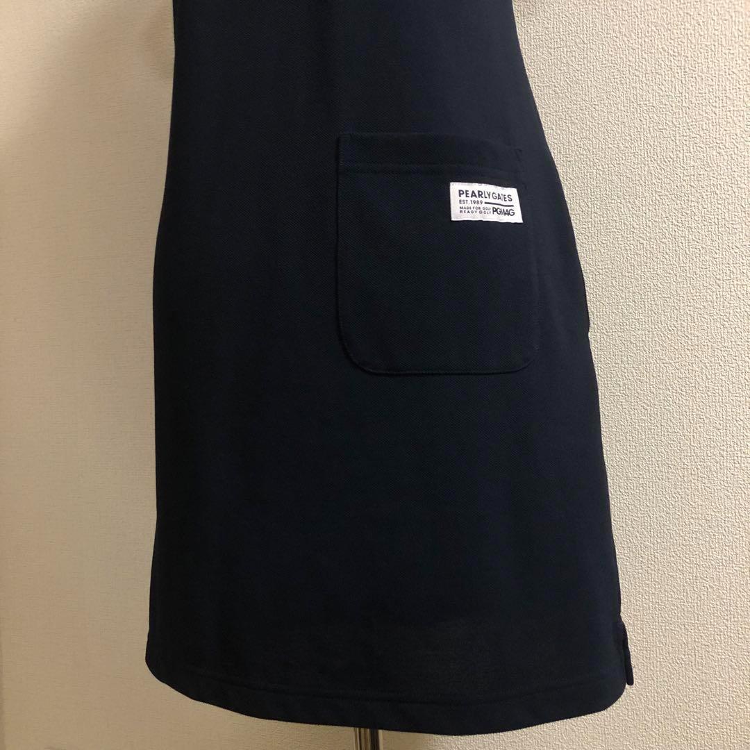 パーリーゲイツ ワンピース ウェア 日本製 ネイビー サイズ0