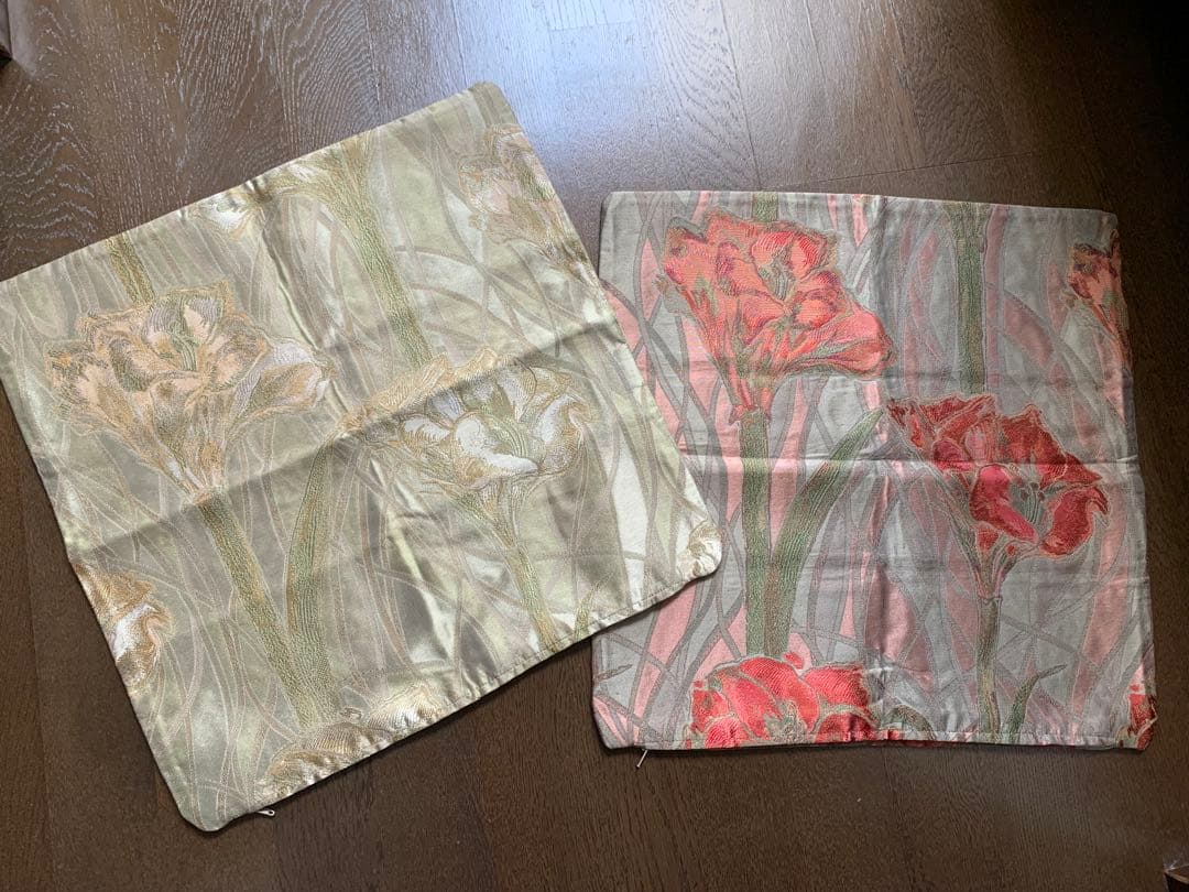 スミコホンダ クッションカバー2枚　45×45 川島織物