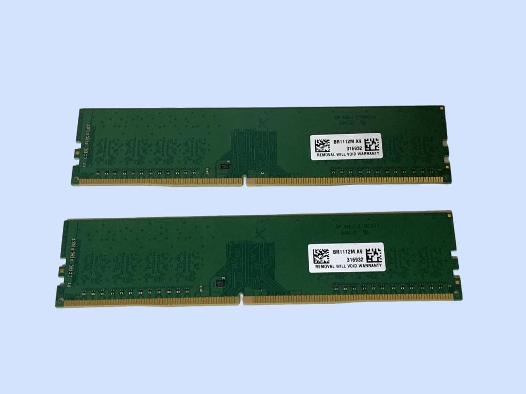 M9765 Crucial DDR4-2133 8GB x2枚 計16GB