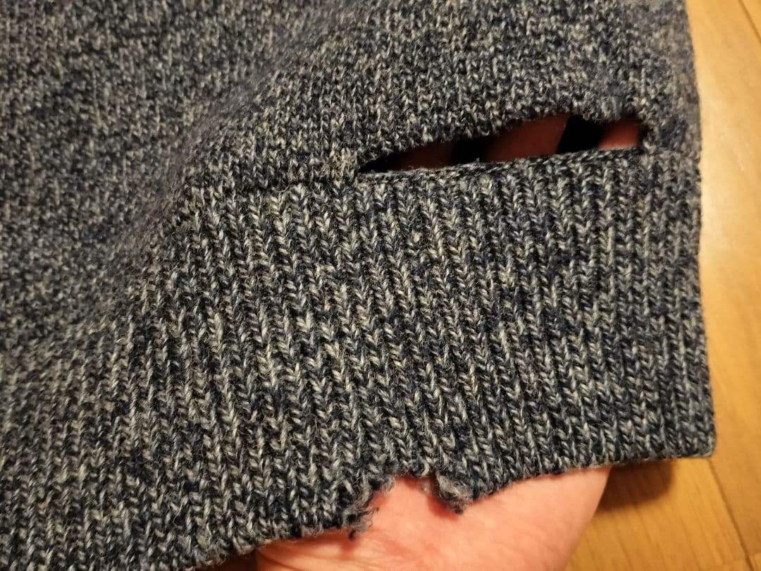 22aw UNUSED アンユーズド ボートネック ニット セーター