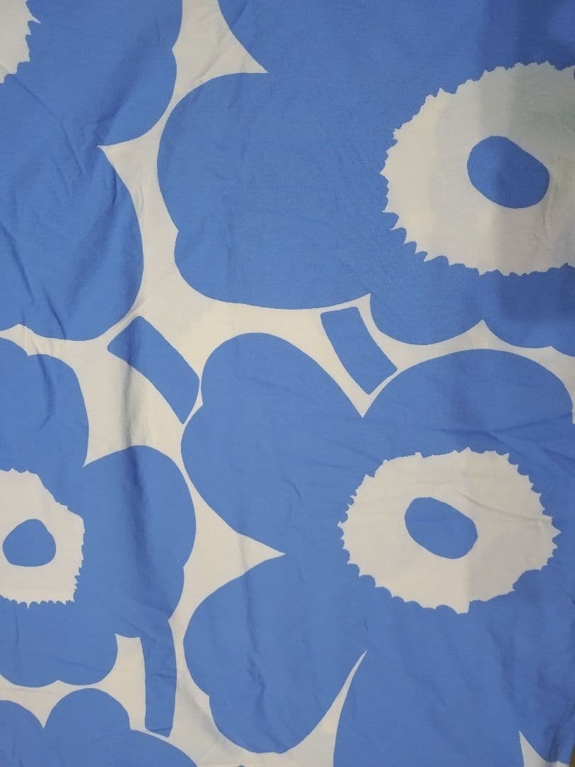 マリメッコ　ウニッコ　布団カバー　ダブル　ブルー