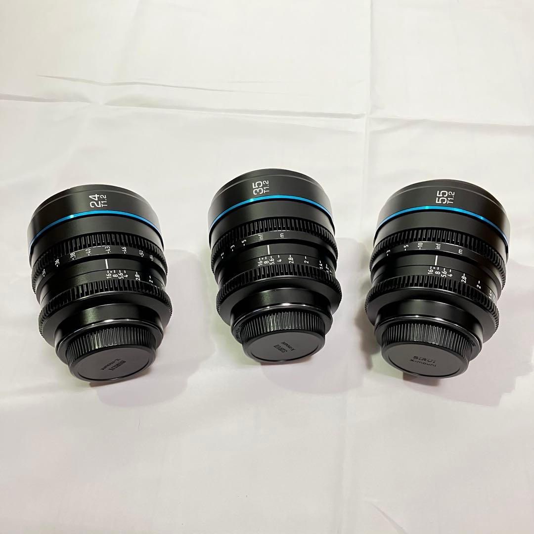 ぽむぽむ★Sirui nightwalker T1.2 ３本セット