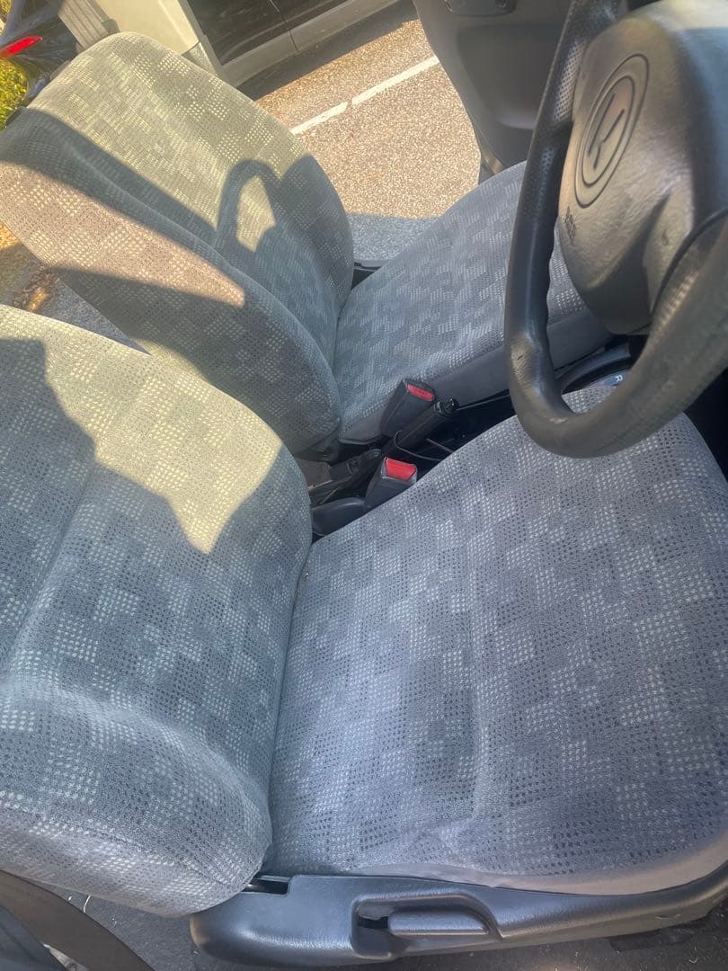 ホンダ バモス　黒 軽バン 2003年式