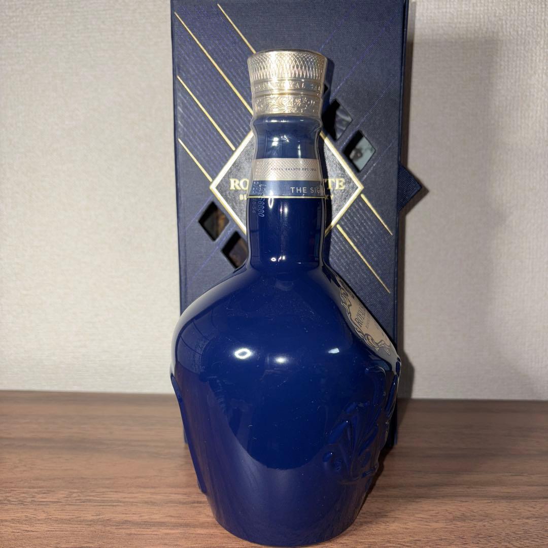  SALUTE 21年 ウイスキー 青いボトル