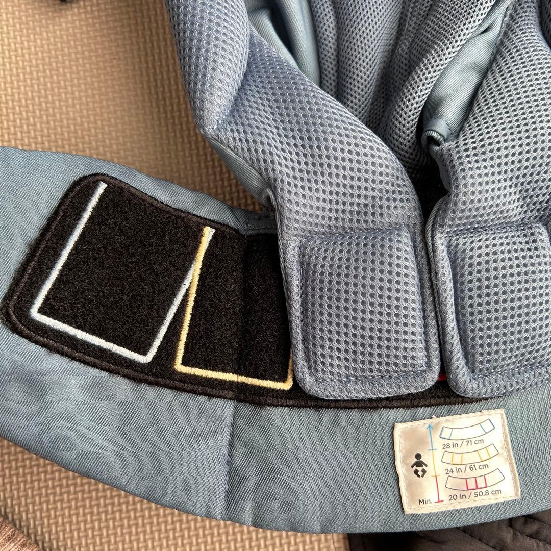 【美品】エルゴベビー　オムニ360クールエアメッシュ　オックスフォードブルー