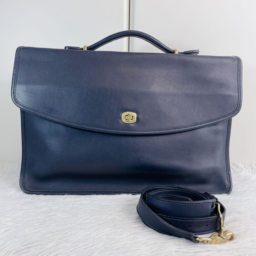 希少カラー　COACH オールドコーチ　2wayバッグ　ビジネスバッグ