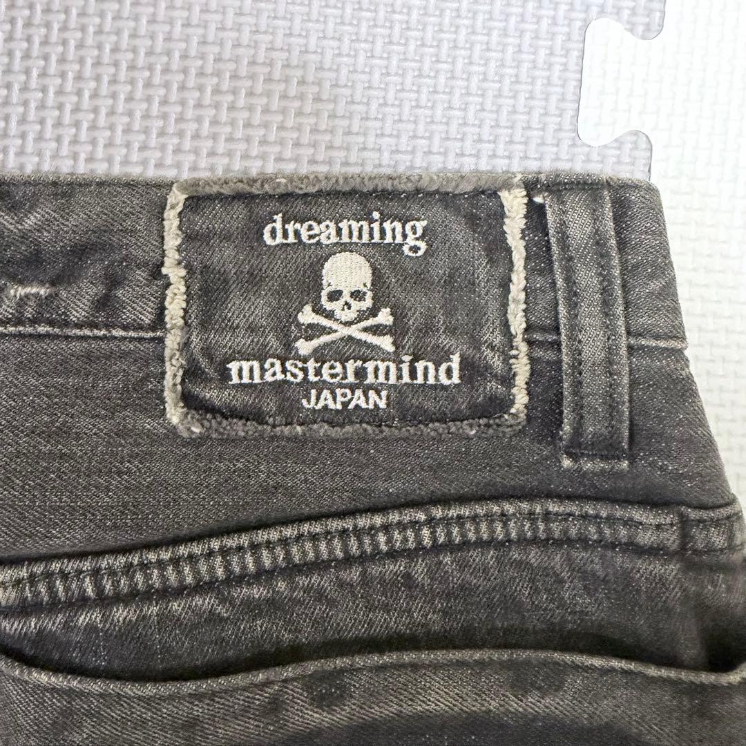 希少MastermindJAPAN マスターマインドジャパン　ブラックジーンズ