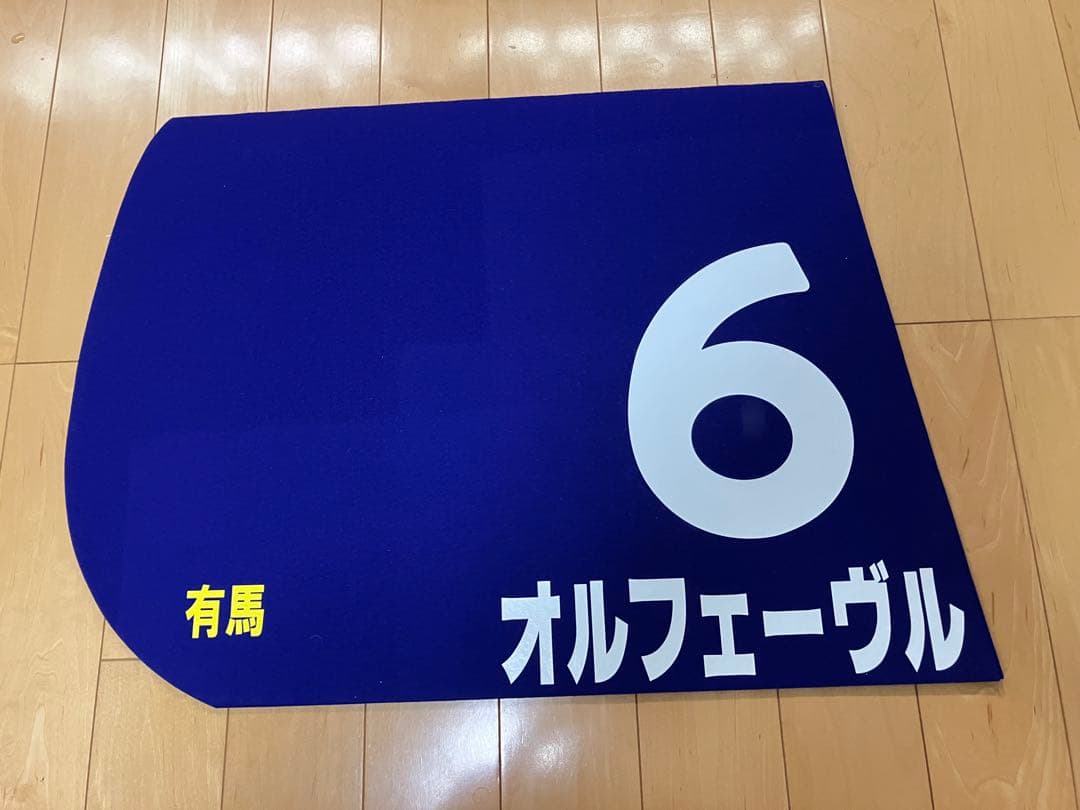 レア オルフェーヴル 2013年有馬記念G1ゼッケン サイン入り 池添謙一 競馬