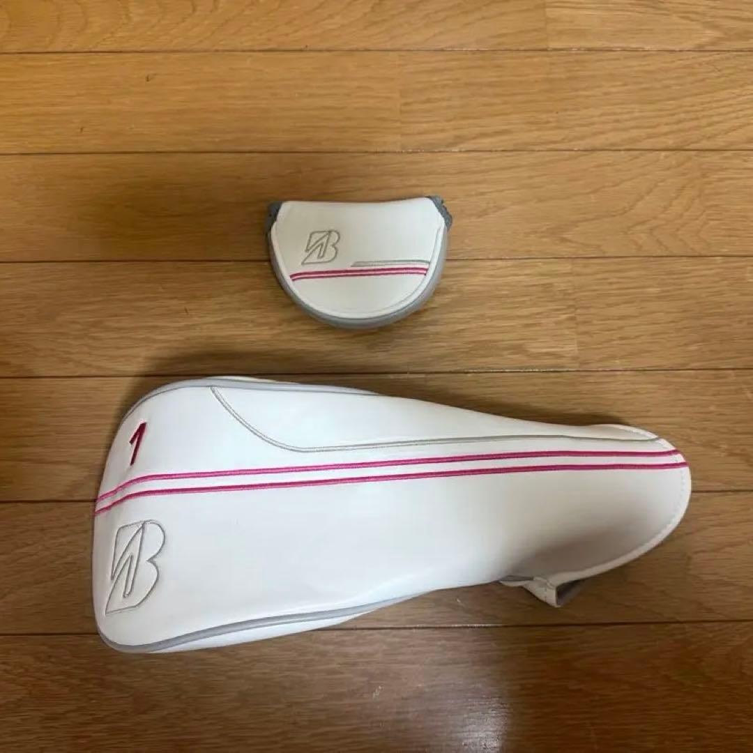 BRIDGESTONE GOLF ゴルフバッグ ホワイト/ピンク