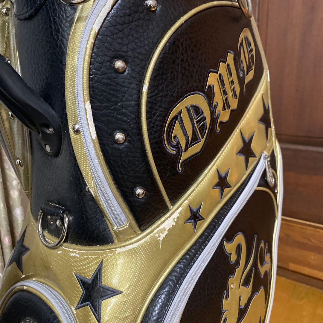 so-1ダンスウィズドラゴンキャディバッグ 黒/シルバー