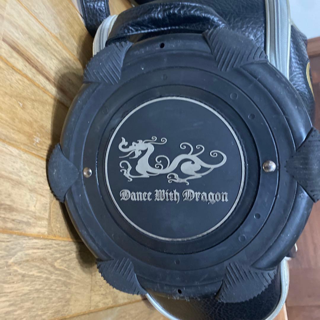 so-1ダンスウィズドラゴンキャディバッグ 黒/シルバー