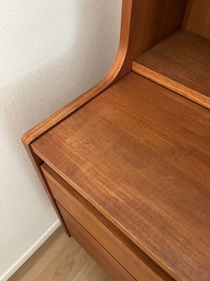 ライティングデスク　ライティングビューロー　北欧　学習机　中古　美品