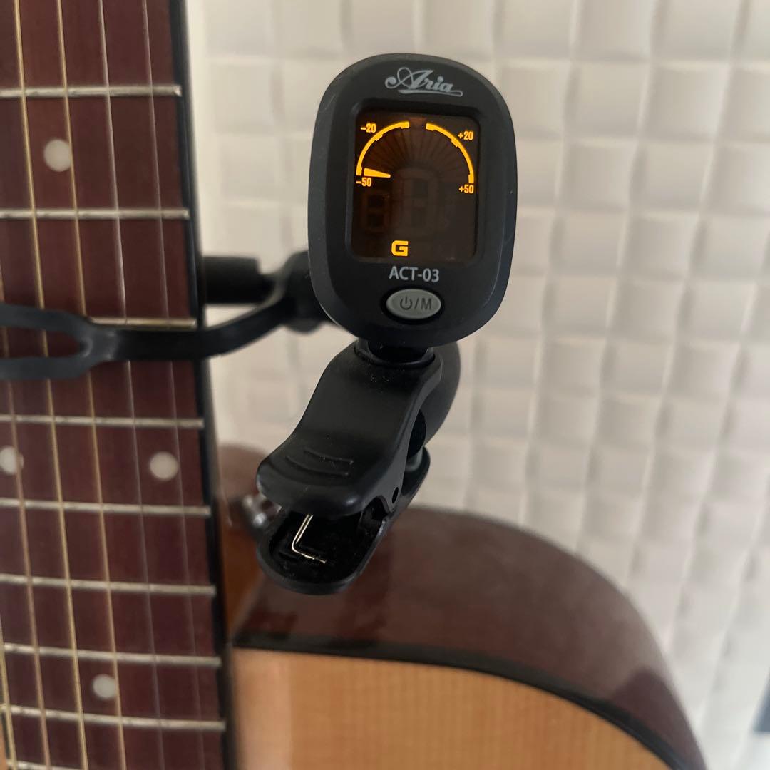 Epiphone アコースティックギター　ソフトケース　替弦　チューナー付