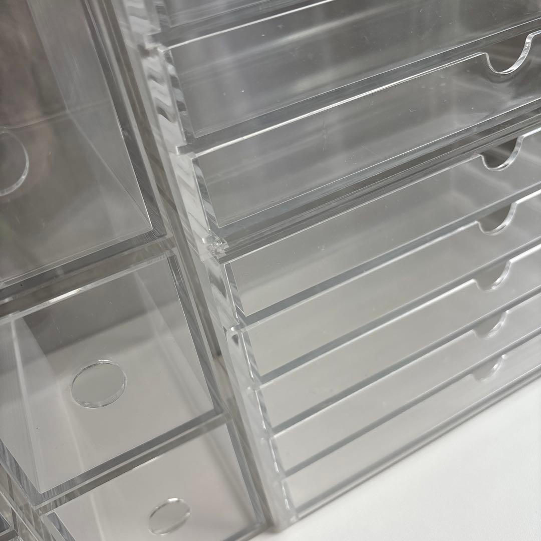 無印良品　アクリル製引き出し収納ボックスセット