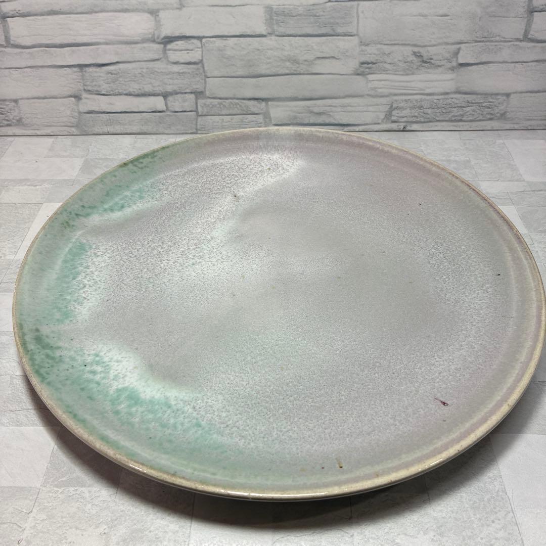 芦原焼窯元 均窯 久世天聲 大皿