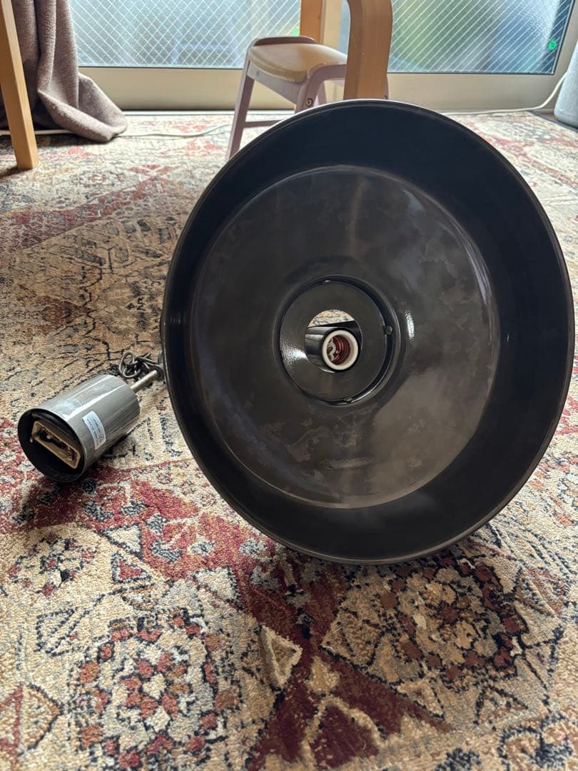 アクメファニチャー廃盤グレー メタル ペンダントライト E26