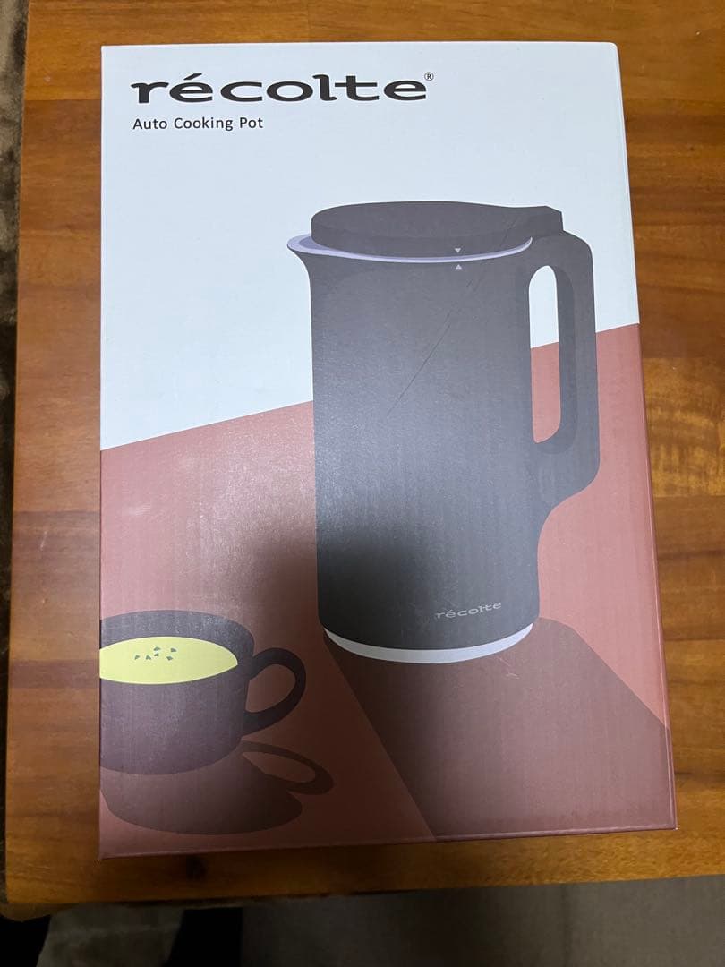 レコルト自動調理ポット　ブラック