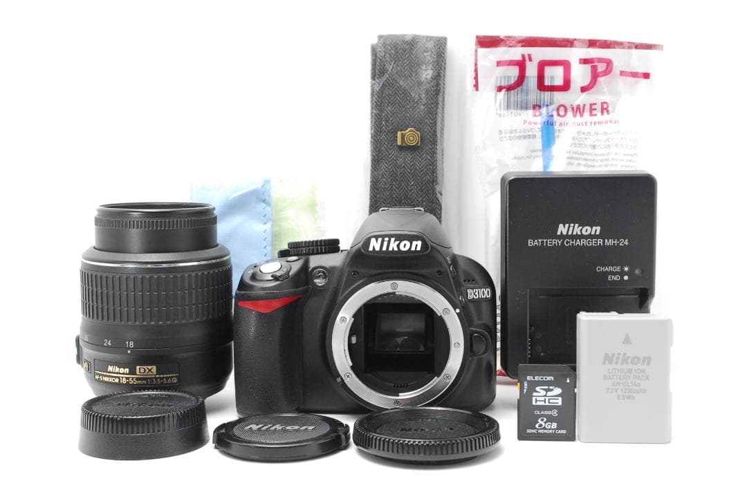 【新品級ショット数　美品】Nikon D3100　スマホ転送　動画も撮影できる