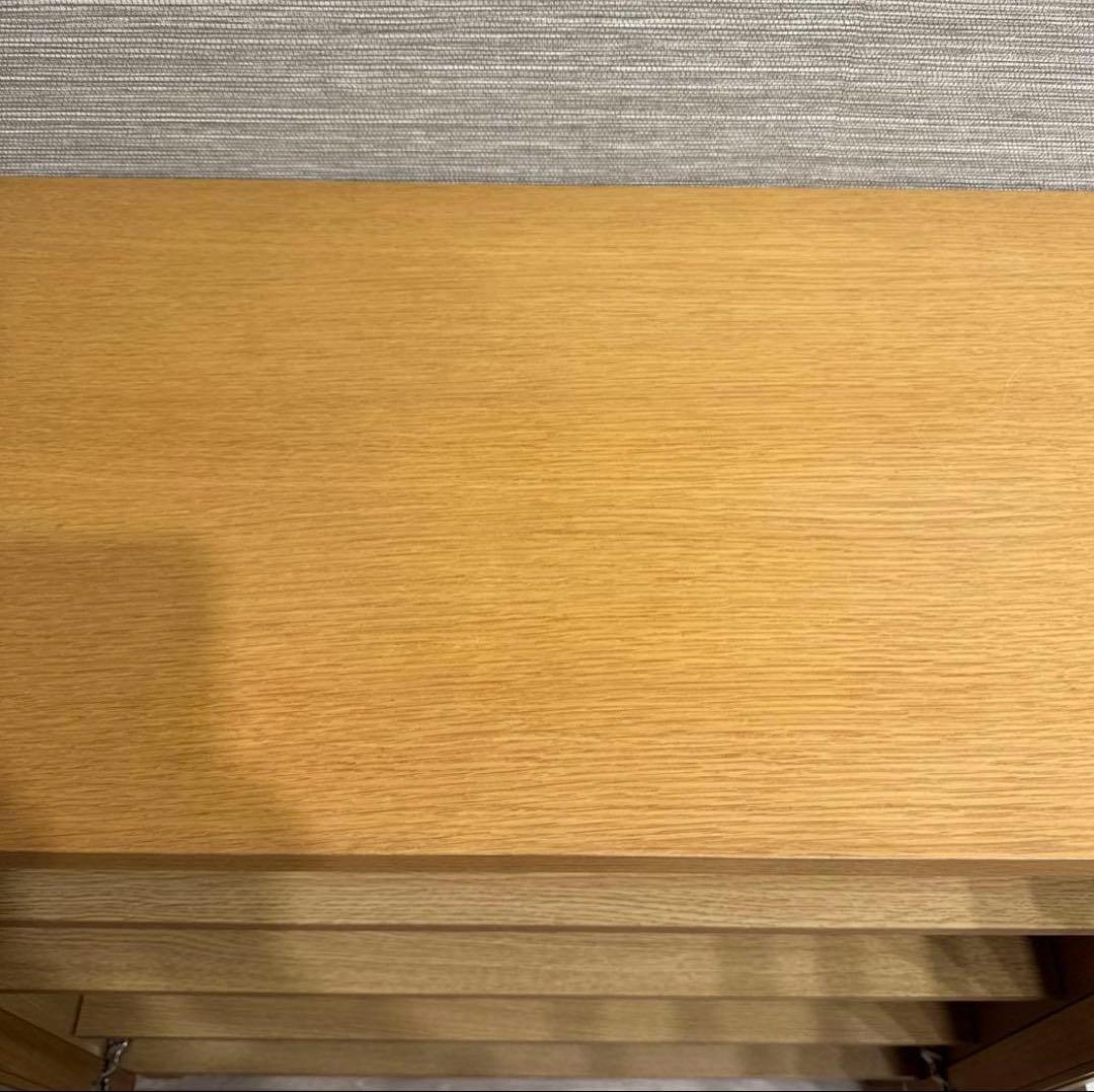 【送料込み】無印良品　木製食器棚（ガラス扉） 廃盤品