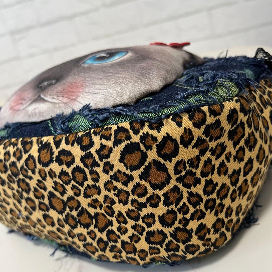 さ*ー様 コヤンイサムチョン♡クラウディちゃん♡ デニム♡ラウンドトートバッグ