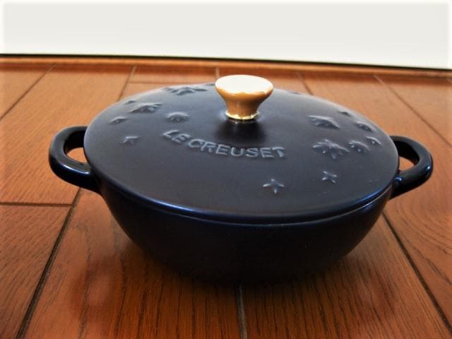 今週終了〜ルクルーゼのミニマルミット２個セット　スターレリーフ