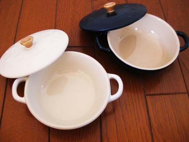今週終了〜ルクルーゼのミニマルミット２個セット　スターレリーフ