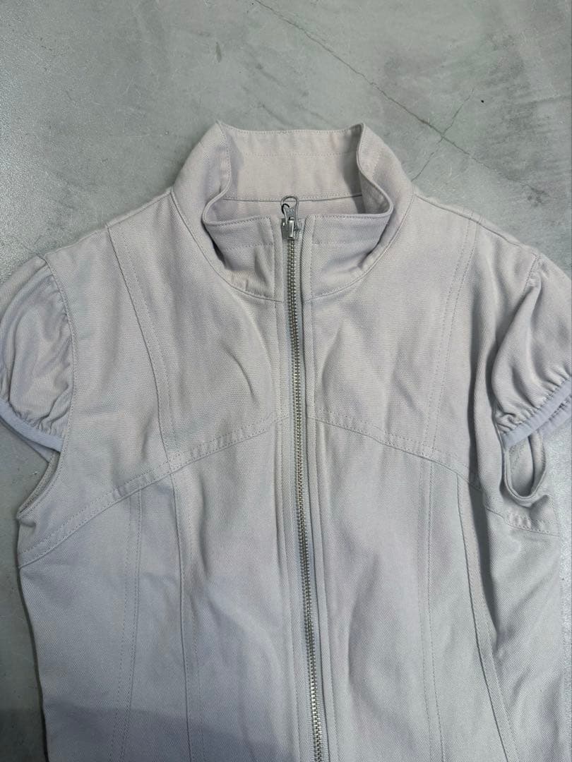 ワンピース SCULPTOR cargo zip-up dress