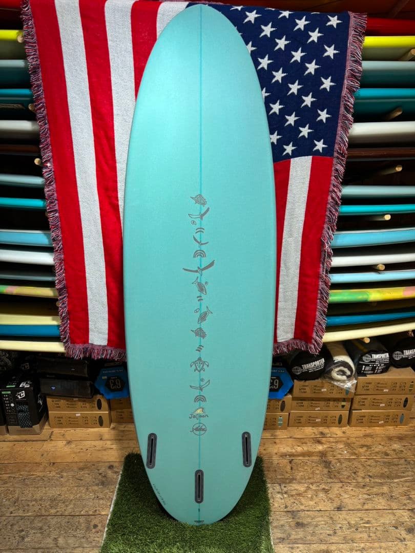 ALOHA サーフボード　PEANUT 6.2 future　ミッドレングス