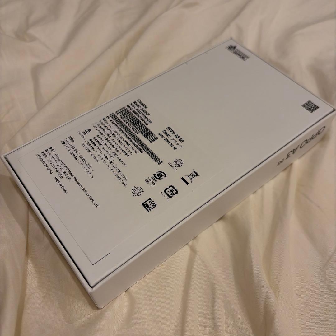 OPPO A3 5G 本体 未開封